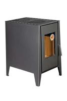 Печь-камин ДЕРЕВЕНЬКА две конфорки (теплообменники опционно) Экокамин