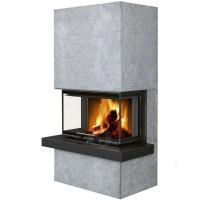 Печь-камин Romotop DESIGN CARA C AKUM камень