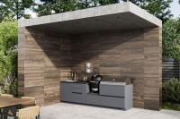 Кухня Astov BBQ № 16 (ширина 3100 мм)