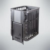 Печь для бани Варвара Каменка укороченная топка глухая дверка