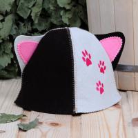 Шапка Рушер детская "Кошка с ушками"