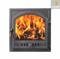 Дверка Везувий 205 Антрацит 495*495