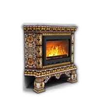 КимрПечь Изразцовая печь Кострома угловой Октябрь (топка: Ладья-600)