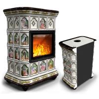 КимрПечь Истра пристенный Усадьба (комплектация: Облицовка для топки МЛ 700)