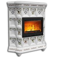 КимрПечь Истра угловой Птицы (комплектация: Ладья-600)