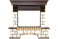 Портал Pierre Luxe - Белый / Темный дуб (Ширина 1150 мм)