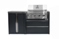 Кухня HELIOS SMART с газовым грилем №5 (2 модуля) (HS-MK-G05-2)