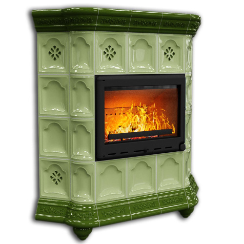 КимрПечь Истра угловой Олива (комплектация: Астов-МЛ700)