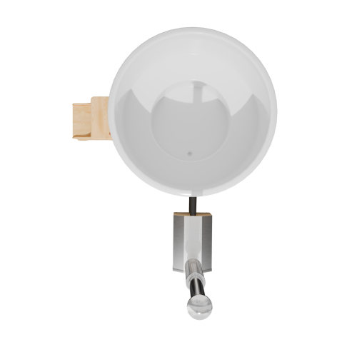 Купель БОНДАРСПА (BONDARSPA) с внешней печью