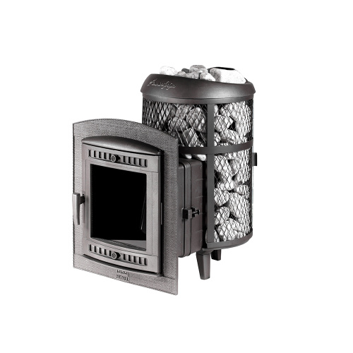 Печь для бани Атмосфера L до 20 м³ с комбинированной облицовкой ПроМеталл