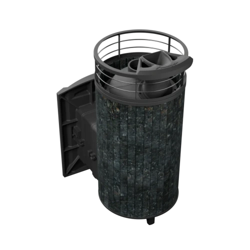 Печь банная «Атмосфера XL» ламель+сетка с газовой горелкой ПроМеталл