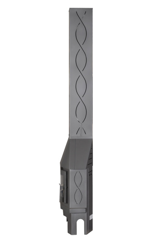 Камин Экокамин Мюнхен пристенно-угловой Мини графит PKN176M