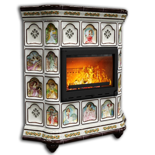 КимрПечь Истра угловой Усадьба (комплектация: Ладья-700)