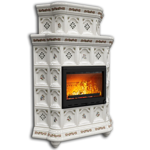 КимрПечь Истра угловой двухъярусный Прованс (комплектация: Ладья-700)