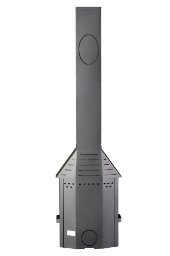 Камин Экокамин Мюнхен пристенно-угловой Мини графит PKN176M