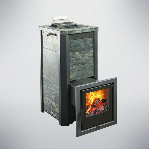 Печь для бани Варвара Терма Сказка облицовка Талькохлорит