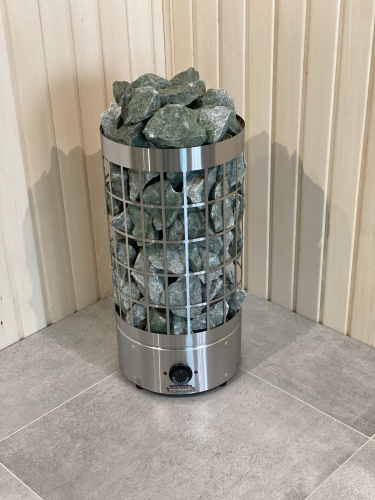 Печь Цилиндр Плюс 6 кВт (6-10 м3) РЭК Ресурс электрокаменка ЭКМ