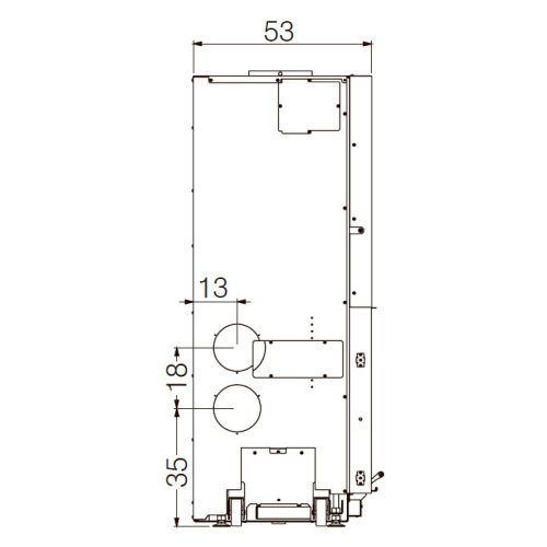Топка Edilkamin WINDO 120 N BIANCO (футеровка белого цвета)	