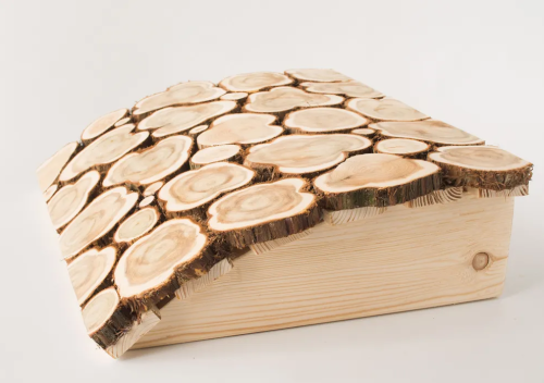 Подголовник из можжевельника 35*32см,