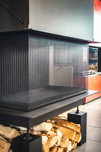 Топка АСТОВ ASTOV О1С 75\75 Открытая с Сеткой