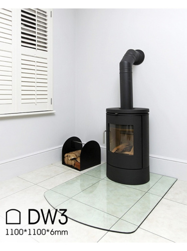 Стекло под печь DW-03 1100*1100*6