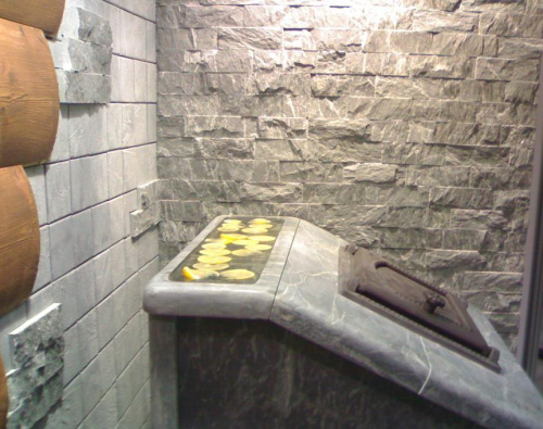 Плитка талькохлорит "рваный камень"