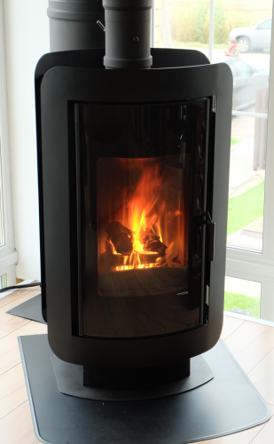 Печь-камин DEFRO HOME OVAL, 9кВт