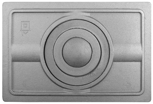 Плита чугунная Рубцовск П1-9 одноконфорочная 510*340