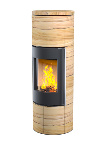 Печь-камин АСТОВ ASTOV R1.0 XL К MAX Песчаник