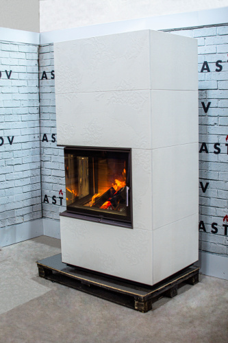 Печь-камин АСТОВ ASTOV АПЛИТ (APLIT) П2С 700 (топка Правая (R)/Левая (L), Трафарет)