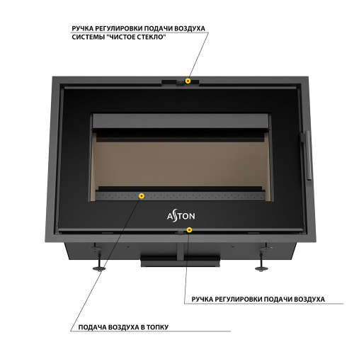  Камин АСТОН (ASTON)  Сенатор (Senator) «ВЫБОРГ» Н-1300