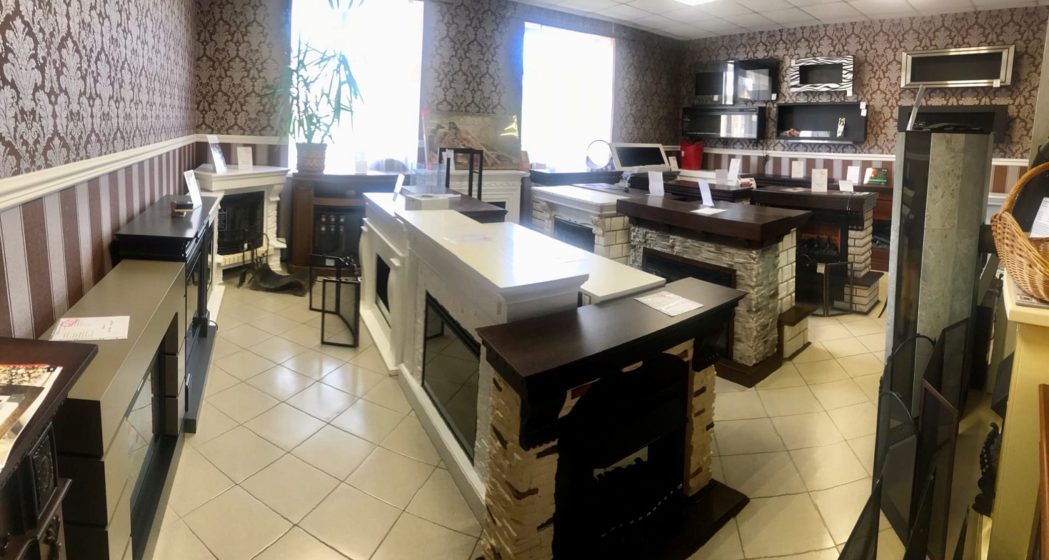 Большое поступление электрокаминов