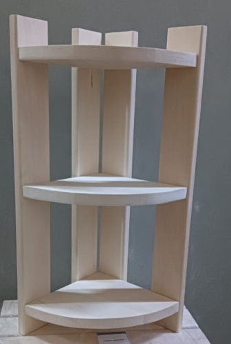 Полка угловая 3-х ярусная (М) малая