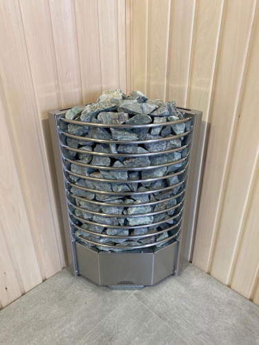 Печь Олимпия 7 кВт (7-11 м3) Угловая РЭК Ресурс электрокаменка ЭКМ