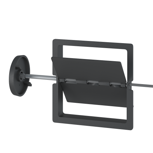 Задвижка дымохода Везувий поворотная 2727П 300*300