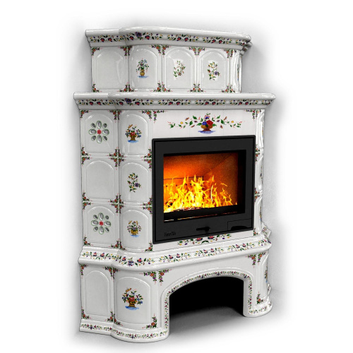 КимрПечь Прованс с дровником угловой двухъярусный Руан (топка: Ладья-700)