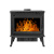 Печь-камин Везувий RICH-15 "Антрацит"