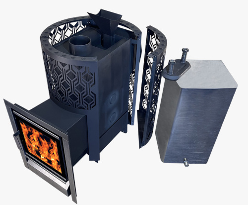 Печь камин для бани Народная 16