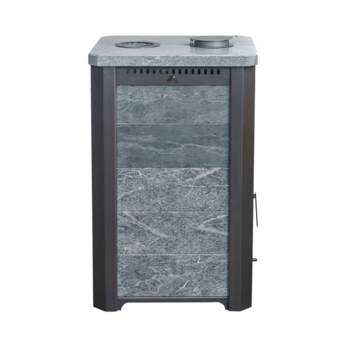 Печь-камин универсальная Варвара Сказка "Дуэт" Талькохлорит