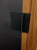 Дверь DoorWood стеклянная для сауны и бани "ФАВОРИТ ЧЕРНЫЙ (BLACK) графит матовый"