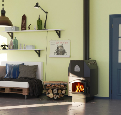 Печь ТМФ длительного горения Инженер до 250 м³ СД