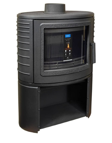 Печь-камин FireBird Puma 9кВт, чугун, с дровником
