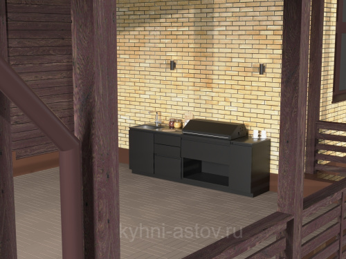 Кухня ASTOV BBQ № 57