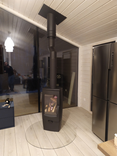 КПД ЧЕРНЫЙ Тройник сэндвич 90* ф180х260