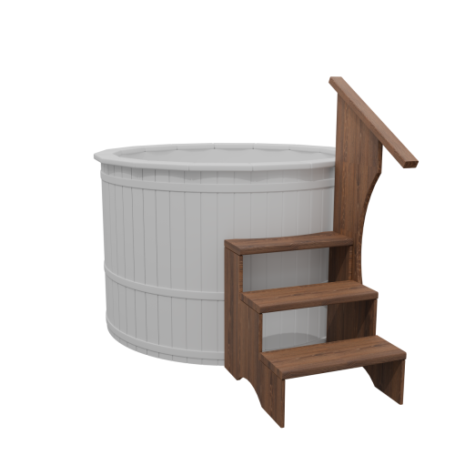 Усиленная лестница с поручнем БОНДАРСПА (BONDARSPA) для купели