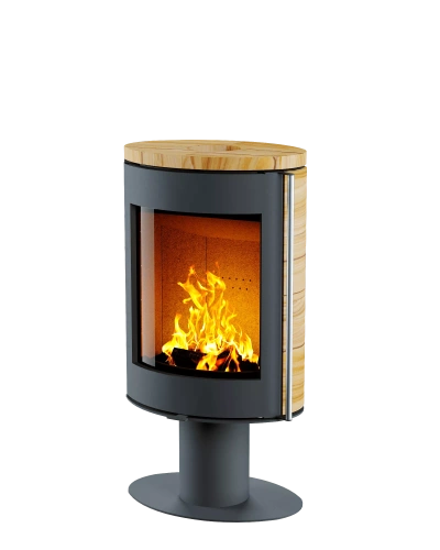 Печь-камин АСТОВ ASTOV ОВАЛ (OVAL)